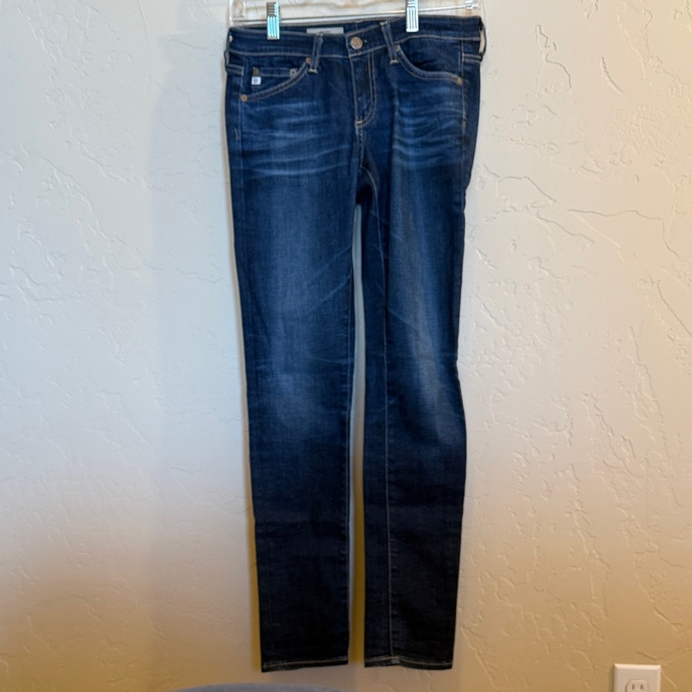 AG Adriano Goldschmied dark wash Skinny Jeans - Picture 2 of 6